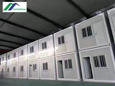 Afneembare geprefabriceerde containerwoningen